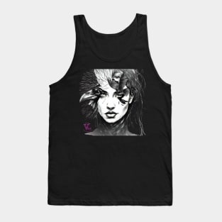 Crow Woman Tank Top